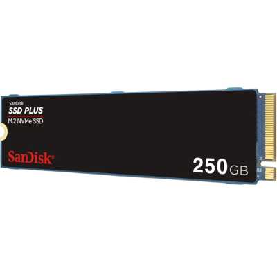 SSD диск SanDisk Plus 250Gb SDSSDA3N-250G-G26 Черный