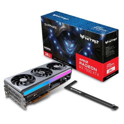 видеокарта Sapphire AMD Radeon RX 7900 XTX Nitro+ Vapor-X 24Gb 11322-01-40G
