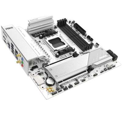 материнская плата Sapphire B850M Pure WIFI Черный