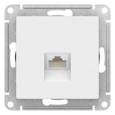 розетка компьютерная Schneider Electric AtlasDesign ATN000183 Белый