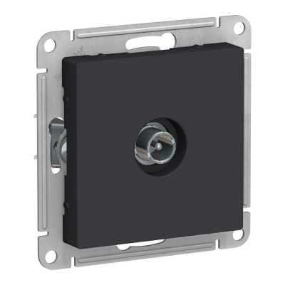 розетка телевизионная Schneider Electric AtlasDesign ATN001091 Карбон