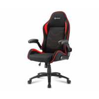 игровое кресло Sharkoon Elbrus 1 Black-Red