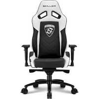 игровое кресло Sharkoon Skiller SGS3 Black-White черно-белый