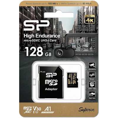 карта памяти Silicon Power High Endurance 128GB SP128GBSTXDV3V1HSP