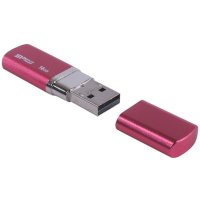 флешка Silicon Power 16GB SP016GBUF2720V1H Розовый
