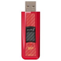 флешка Silicon Power 16GB SP016GBUF3B50V1R Черный, красный