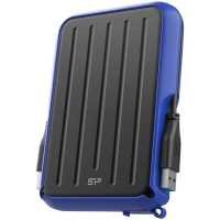жесткий диск Silicon Power Armor A66 4Tb SP040TBPHD66LS3B Черный, Синий