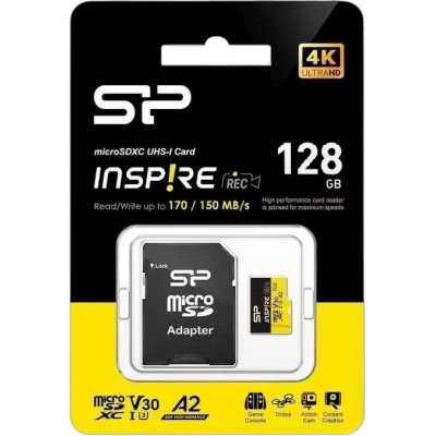 карта памяти Silicon Power Inspire 128GB SP128GBSTXLA2V1NSP