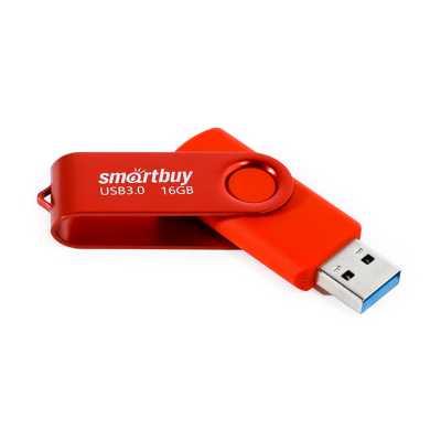 флешка SmartBuy 16GB SB016GB3TWR Красный