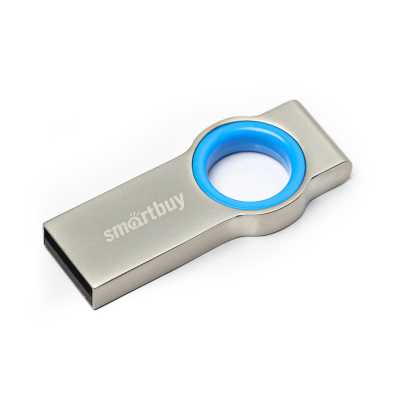 флешка SmartBuy 16GB SB016GBMC2 Серебристый, синий