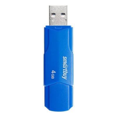 флешка SmartBuy 4GB SB4GBCLU-BU Синий