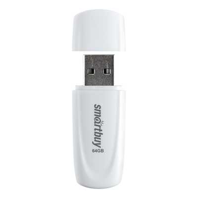 флешка SmartBuy 64GB SB064GB2SCW Белый