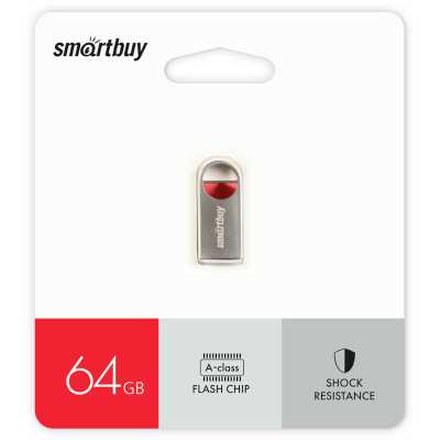 флешка SmartBuy 64GB SB064GBMC8 Серебристый