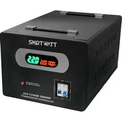 стабилизатор напряжения SMARTWATT AVR Tower 12000RF 4512020370001 Черный