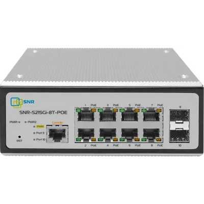 коммутатор SNR SNR-S215GI-8T-POE
