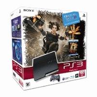 игровая приставка Sony PlayStation 3 PS3/160GB/ResidentEvil4 черный
