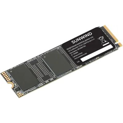 SSD диск SunWind NV4 1Tb SWSSD001TN4 Черный