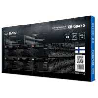 клавиатура Sven KB-G9450 Черный