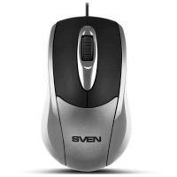 мышь Sven RX-110 USB Black-Silver Черный-серебристый