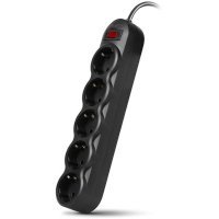 сетевой фильтр Sven SF-05L 1.8m Black черный
