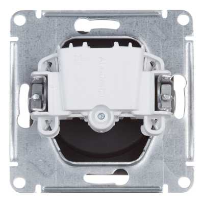 розетка силовая Systeme Electric AtlasDesign ATN001041 Черный