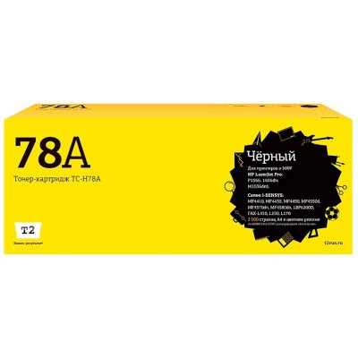 картридж T2 TC-H78A черный