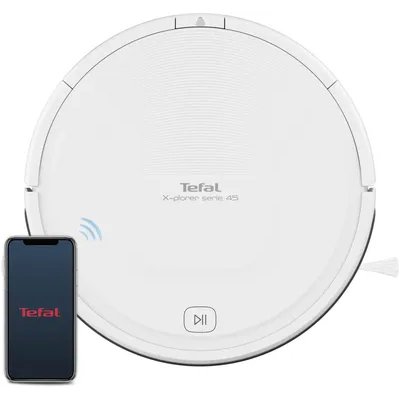 робот-пылесос Tefal X-plorer Serie 45 RG8227WH белый