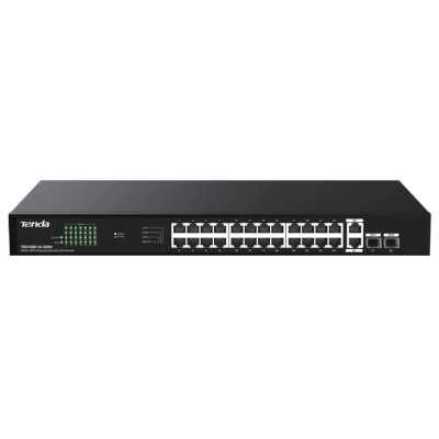коммутатор Tenda TEG1128P-24-250W