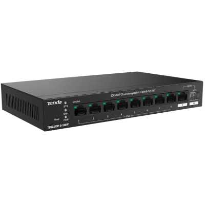 коммутатор Tenda TEG2210P-8-120W