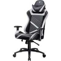 игровое кресло Tesoro Zone Speed F700 Black-White черно-белый