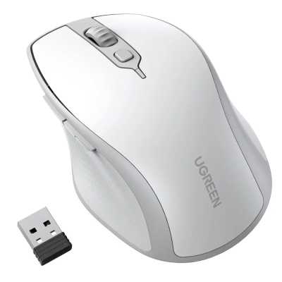 мышь Ugreen MU101 15805 White Gray Белый