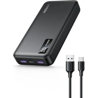 внешний аккумулятор Ugreen PB312 25683 темно-серый
