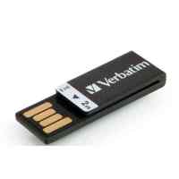 флешка Verbatim 2GB CLIP-IT 043903-177 Black