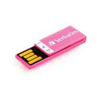 флешка Verbatim 2GB CLIP-IT 043906-177 Pink