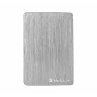 жесткий диск Verbatim Alu Slim 2Tb 53666 Серебристый