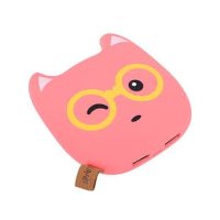 внешний аккумулятор Hiper Power Bank Zoo Glasses BubbleGum Розовый