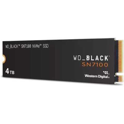 SSD диск WD Black SN7100 4Tb WDS400T4X0E Черный