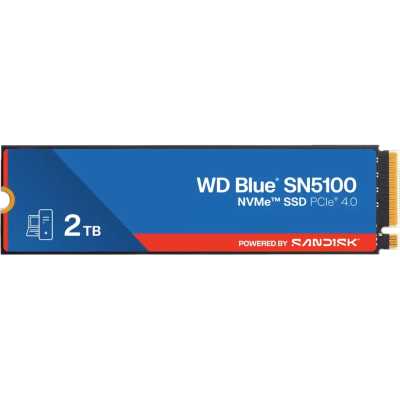 SSD диск WD Blue SN5100 2Tb WDS200T5B0E Синий