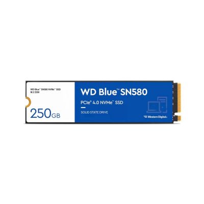 SSD диск WD Blue SN580 250Gb WDS250G3B0E Синий