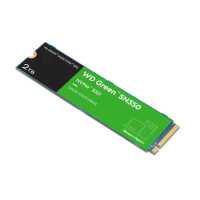 SSD диск WD Green SN350 2Tb WDS200T3G0C Черно-зеленый