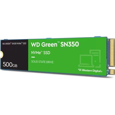 SSD диск WD Green SN350 500Gb WDS500G2G0C Синий