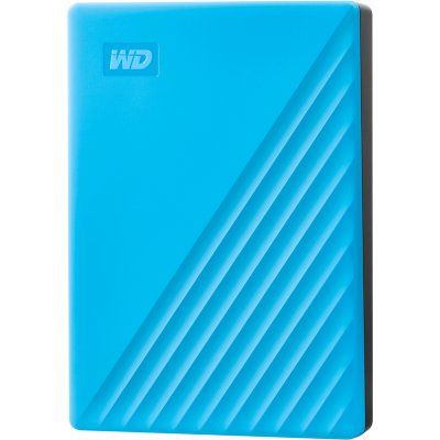 жесткий диск WD My Passport 5Tb WDBPKJ0050BBL-WESN Синий