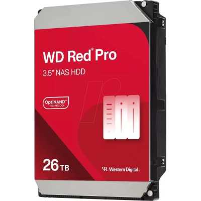жесткий диск WD Red Pro 26Tb WD260KFGX Серебристый