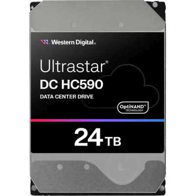 жесткий диск WD Ultrastar DC HC590 24Tb WUH722624ALE6L4 0F65684 Серебристый