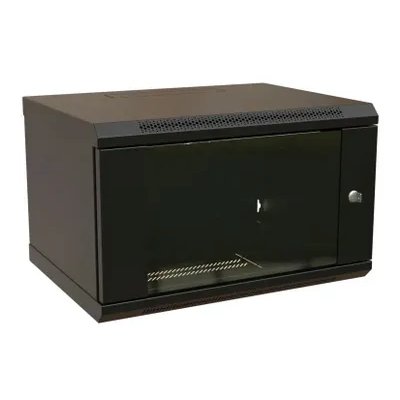 телекоммуникационный шкаф WRLine WR-TW-0645-GP-RAL9004 Черный