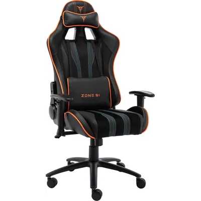 игровое кресло ZONE 51 Gravity Z51-GRV-BO черно-оранжевый