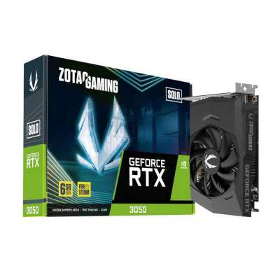 видеокарта Zotac nVidia GeForce RTX 3050 Solo 6Gb ZT-A30510G-10L