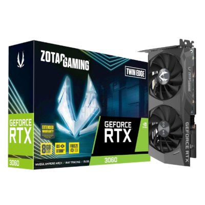 видеокарта Zotac nVidia GeForce RTX 3060 8Gb Twin Edge ZT-A30630E-10M