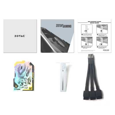 видеокарта Zotac nVidia GeForce RTX 4080 Super Trinity OC White 16Gb ZT-D40820Q-10P